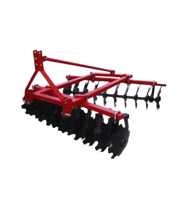 Agricultural services industry implement disc harrow with 20 discs.